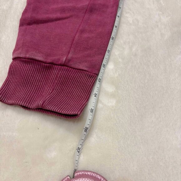 Women's Magenta Sweatpants with Pockets & a Drawstring by 90 Degree by Reflex - Picture 5 of 7